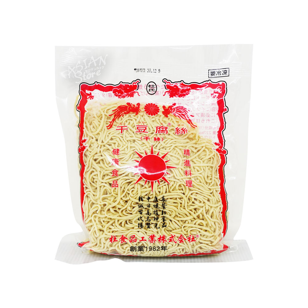 【冷凍便】細切味付干豆腐/杜食品 干豆腐糸500g