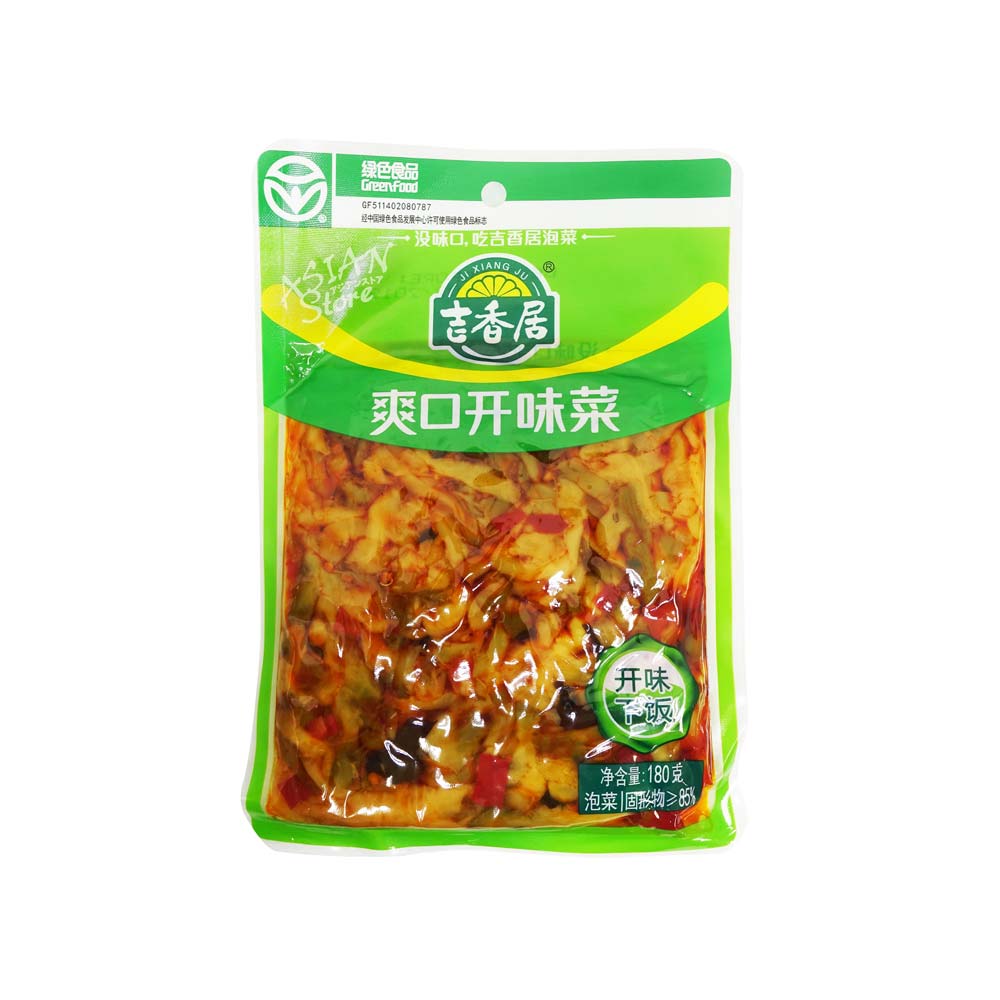 【常温便】【よりどり対象商品】吉香居サクサク漬物の盛り合せザーサイ/吉香居爽口開味菜150ｇ