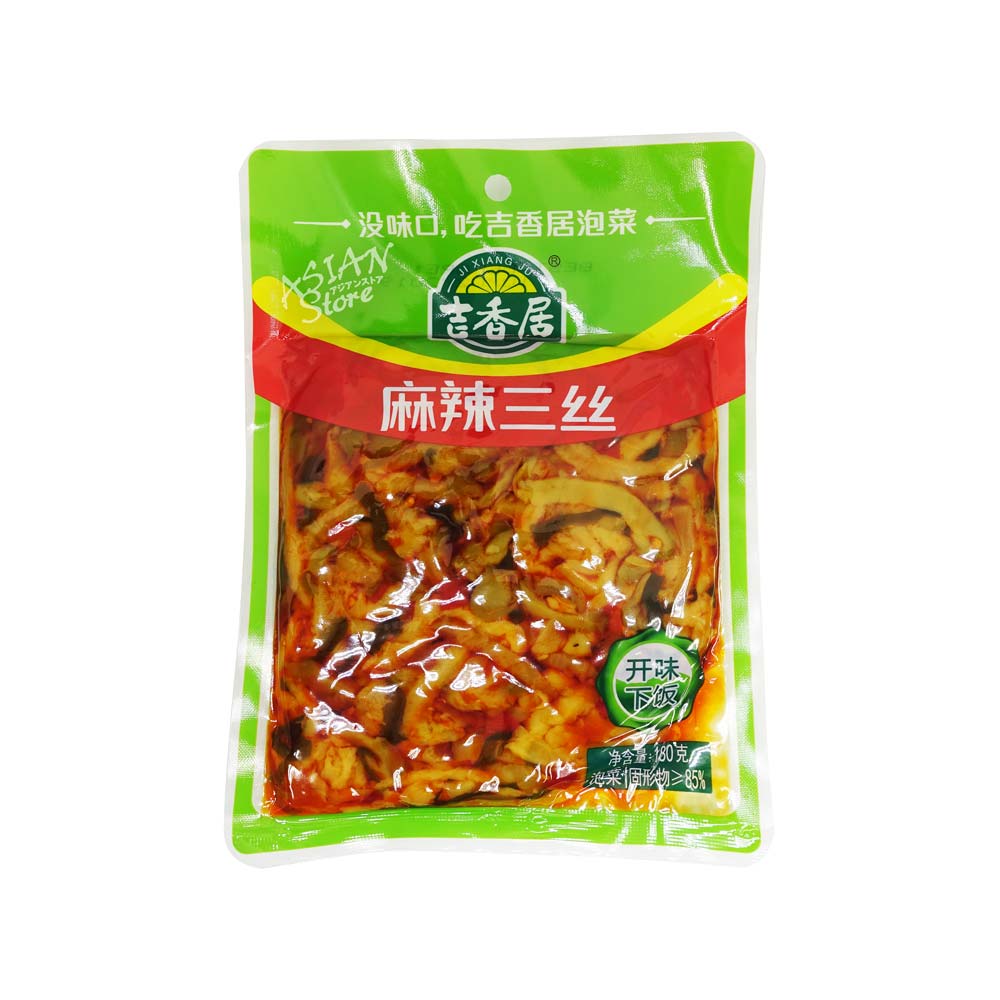 【常温便】【よりどり対象商品】吉香居マーラーザーサイ絲三種合わせ/吉香居麻辣三絲150ｇ