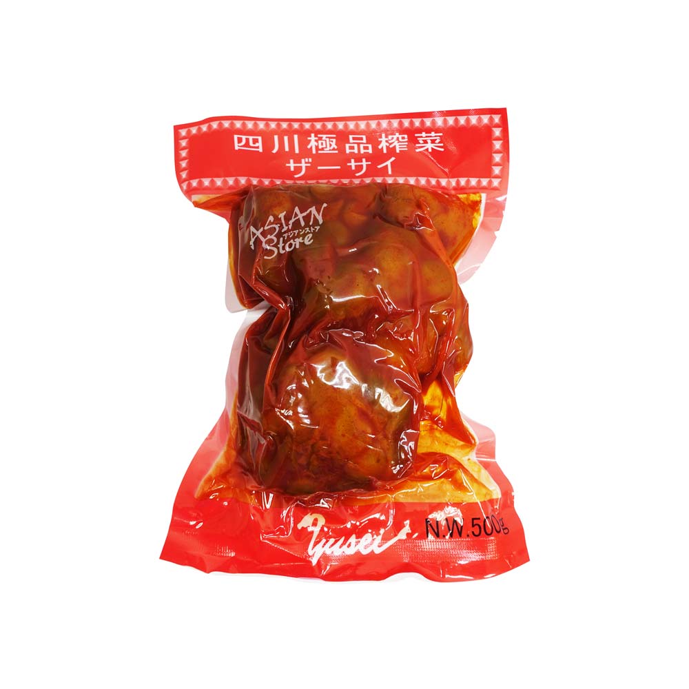 【常温便】四川極品ザーサイ　ホール/四川極品搾菜塊500ｇ