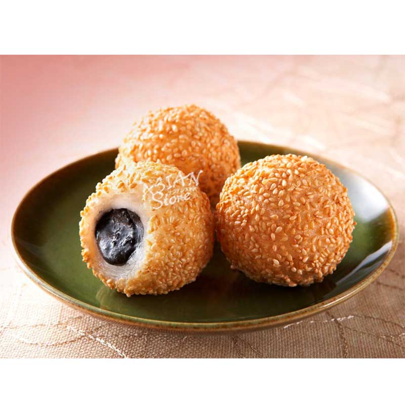 【冷凍便】ごま団子（黒ごまあん）/楊家点心貴妃系列芝麻餡芝麻球40g*20個