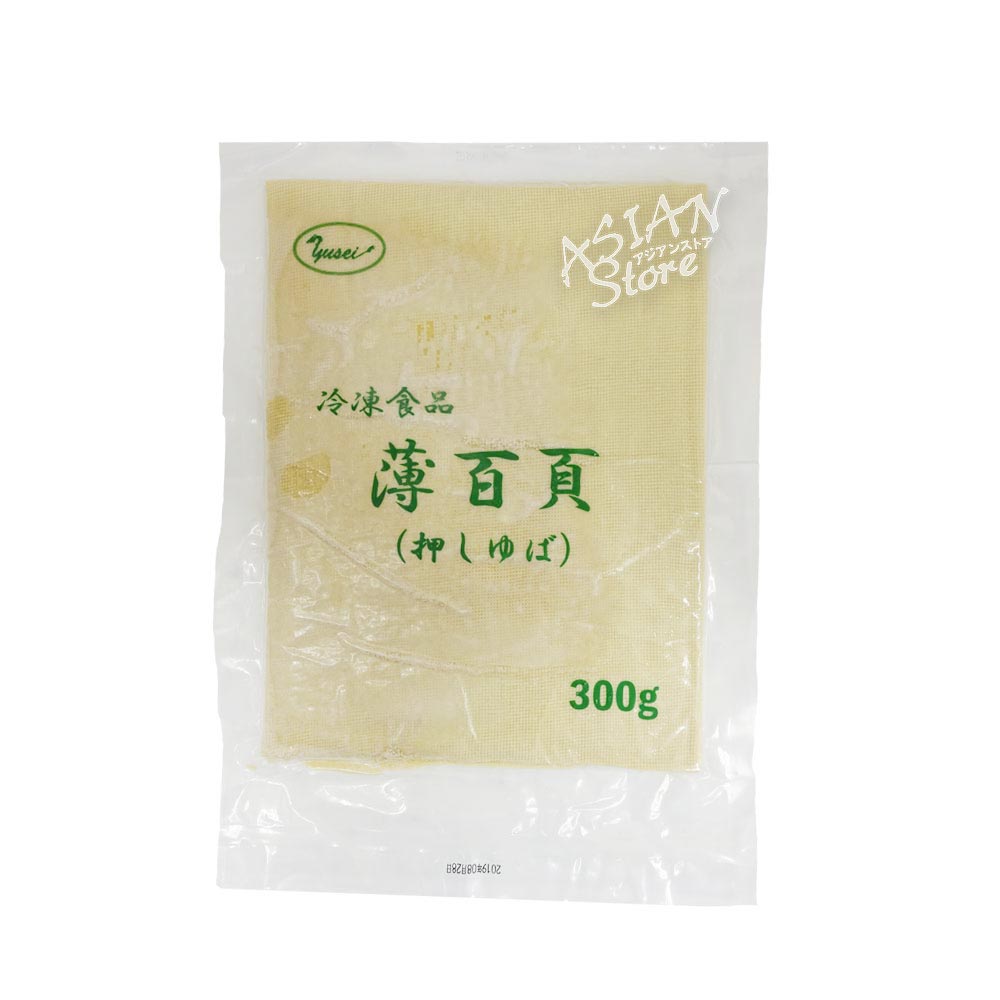 【冷凍便】押しゆば/友盛薄百頁300ｇ