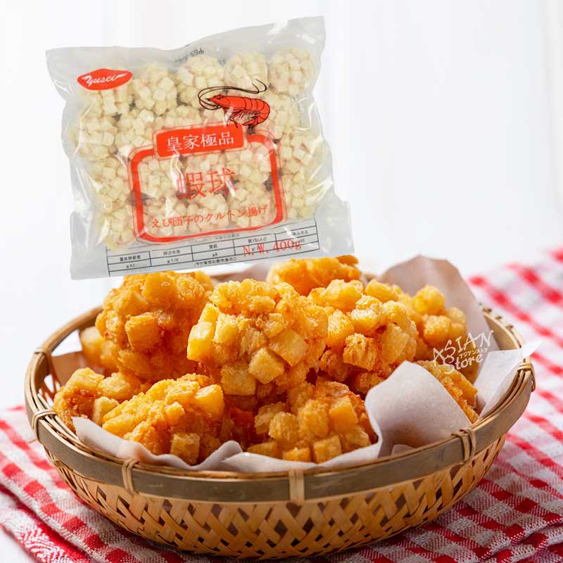 【冷凍便】えび団子のクルトン揚げ/皇家極品蝦球400ｇ（20個）