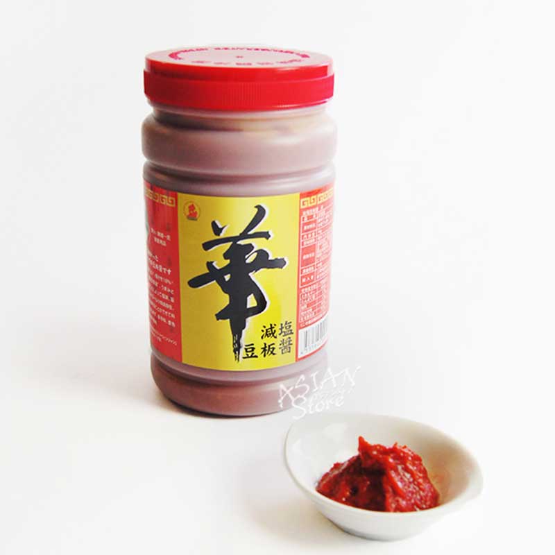 【常温便】SANMEI減塩豆板醤　華（ゲンエントウバンジャン）/三明物産　華牌減塩豆板醤1000ｇ