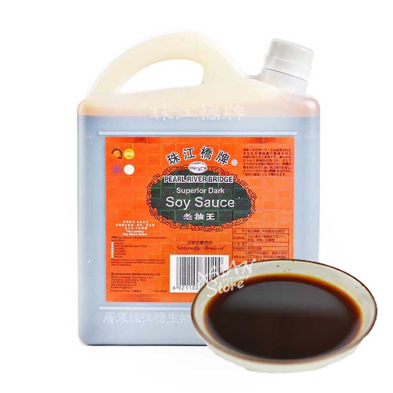 【常温便】珠江橋牌中国醤油（たまり醤油）/珠江橋牌老抽王 1.8L