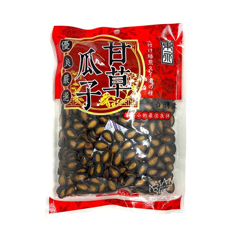 【常温便】味付けスイカの種（カンゾウ）/台湾甘草瓜子300ｇ