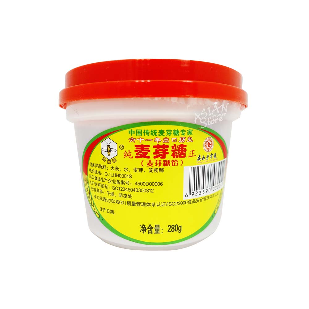 【常温便】麦芽糖/蜜蜂牌純正麦芽糖280ｇ