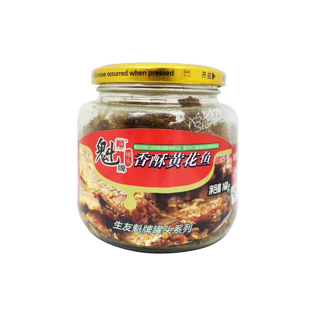 【常温便】キグチ揚げ/魁牌香蘇黄花魚168ｇ
