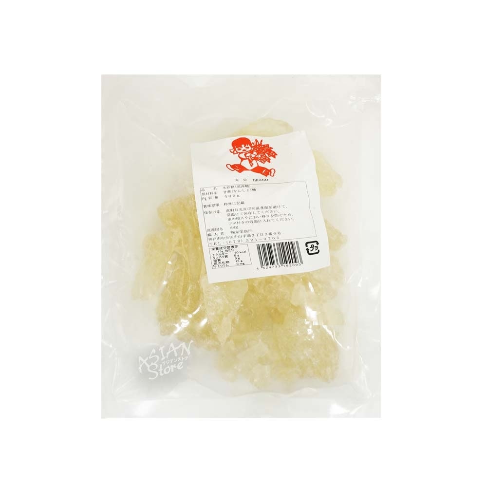 【常温便】氷砂糖/中国産黄氷糖390ｇ（原状）