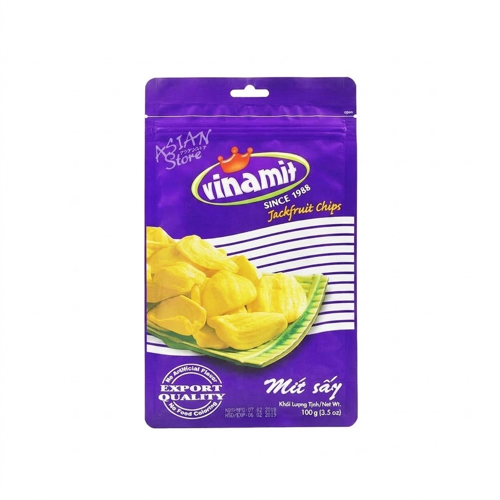 【常温便】VINAMITジャックフルーツチップス/越南波羅蜜干100g