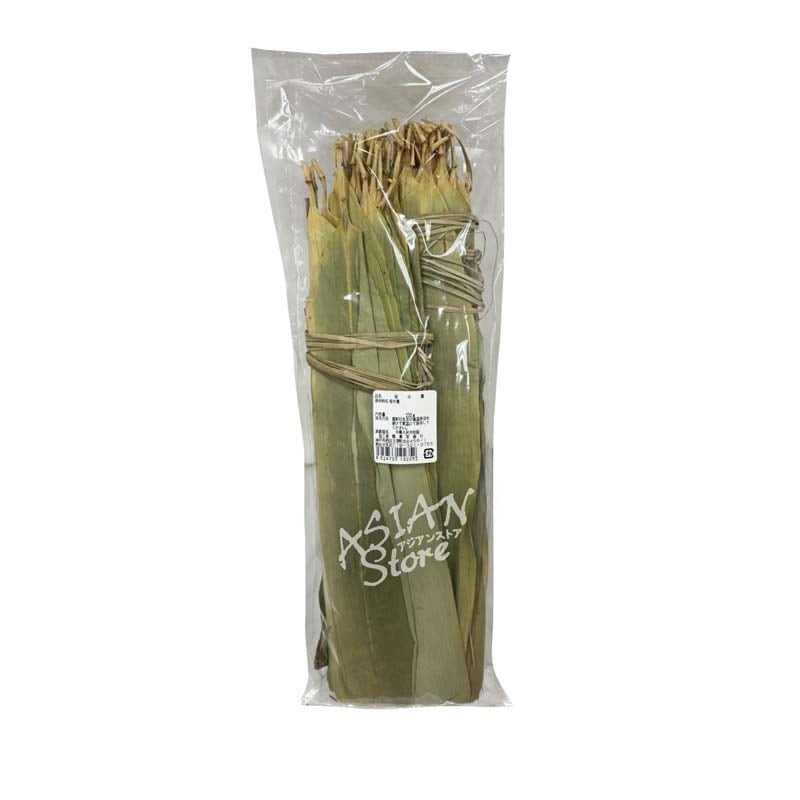 【常温便】竹の葉／粽葉 220g（約85-95枚） ちまき用 笹の葉 竹皮 ちまき皮（幅約9cm・長さ約45cm）