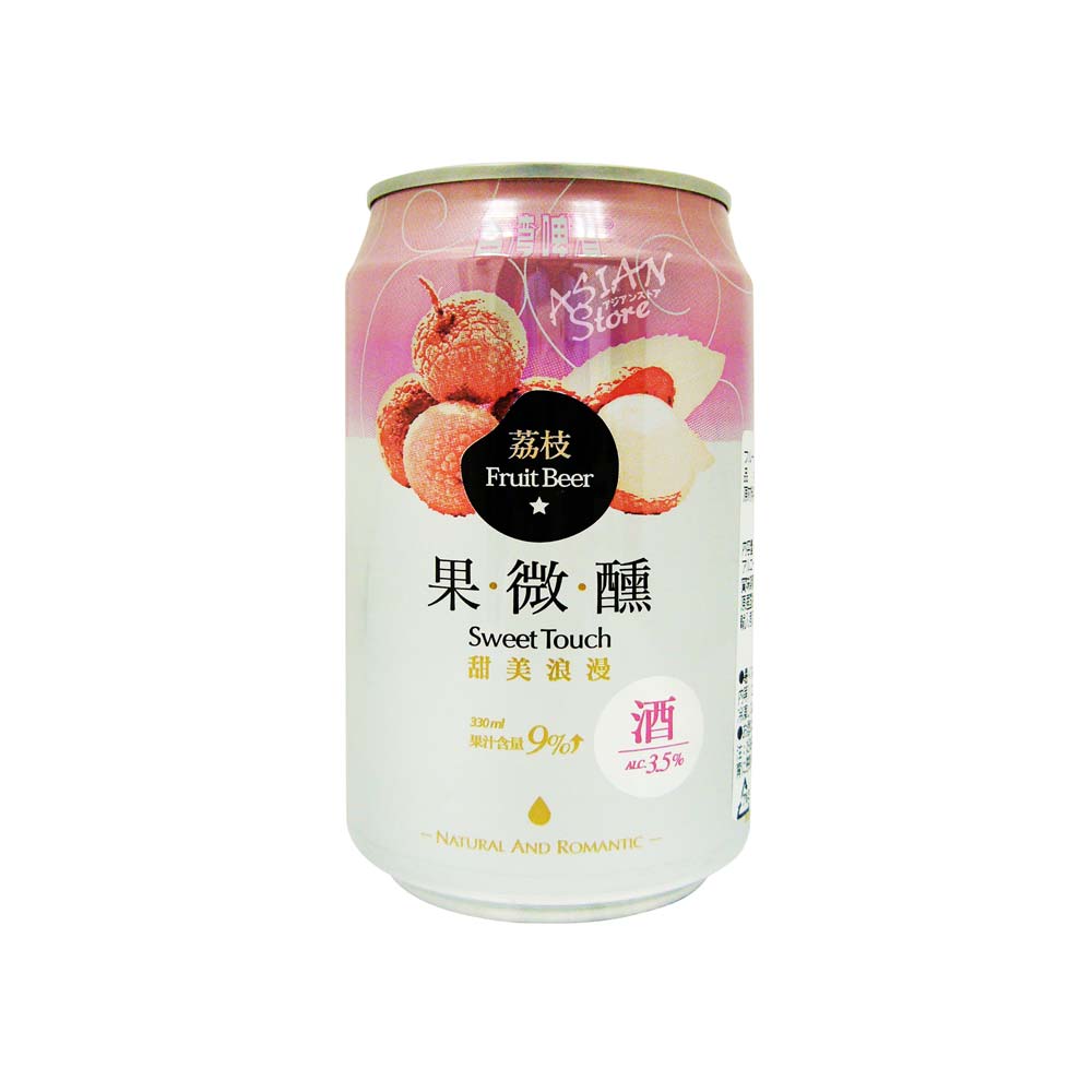 【常温便】【ビール】台湾ビールフルーツシリーズ　ライチ果微醺330ml（缶）3.5度
