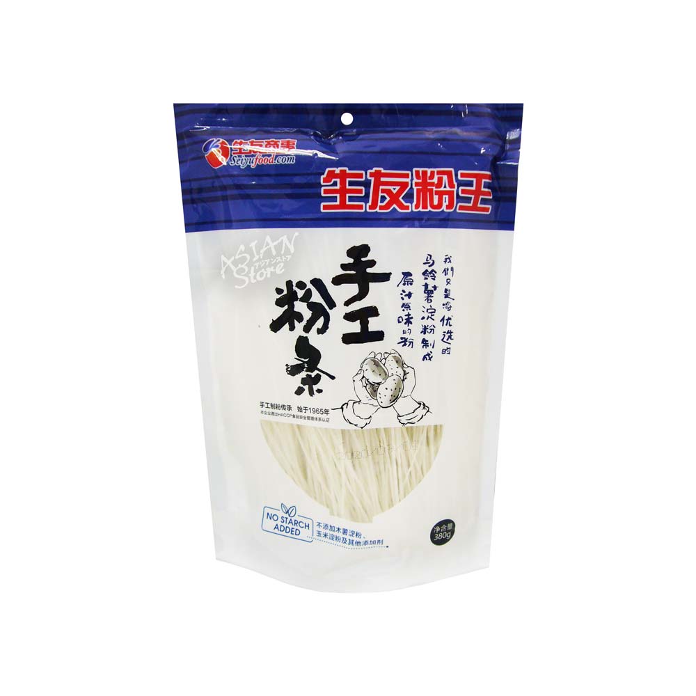 【常温便】手作りジャガイモ春雨（丸麺）/生友馬鈴薯手工粉条380g