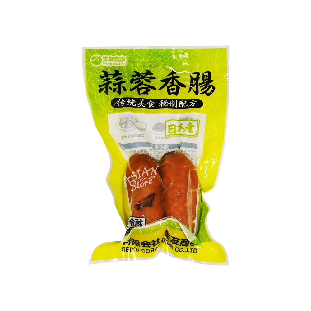 【冷蔵便】生友　東北風燻製ソーセージ2本入/日本産蒜蓉香腸2個入