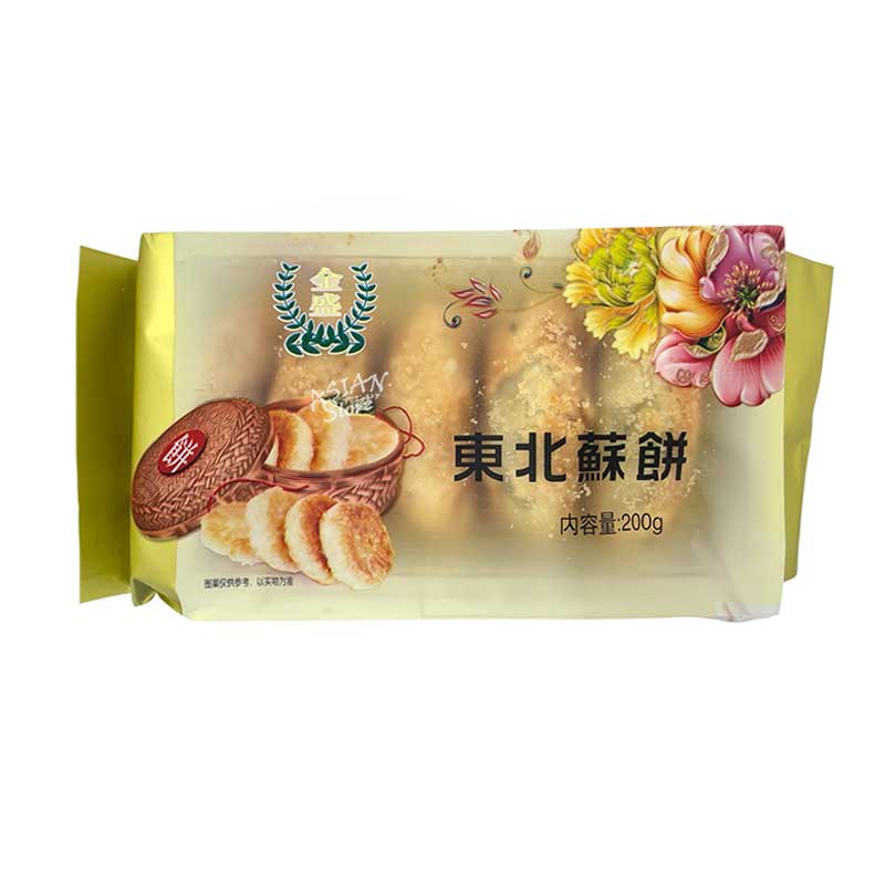【常温便】東北蘇餅中華菓子200g/東北蘇餅200g（５個入り）