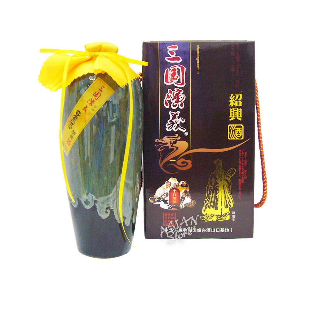 【常温便】【紹興酒】三国演義　18年陳　500ml/14度