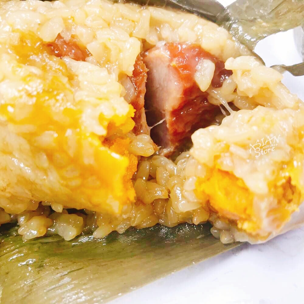 【冷凍便】【まとめ買い対象商品】祥瑞 豚肉卵黄入りちまき／祥瑞 鮮肉卵黄粽 2個入