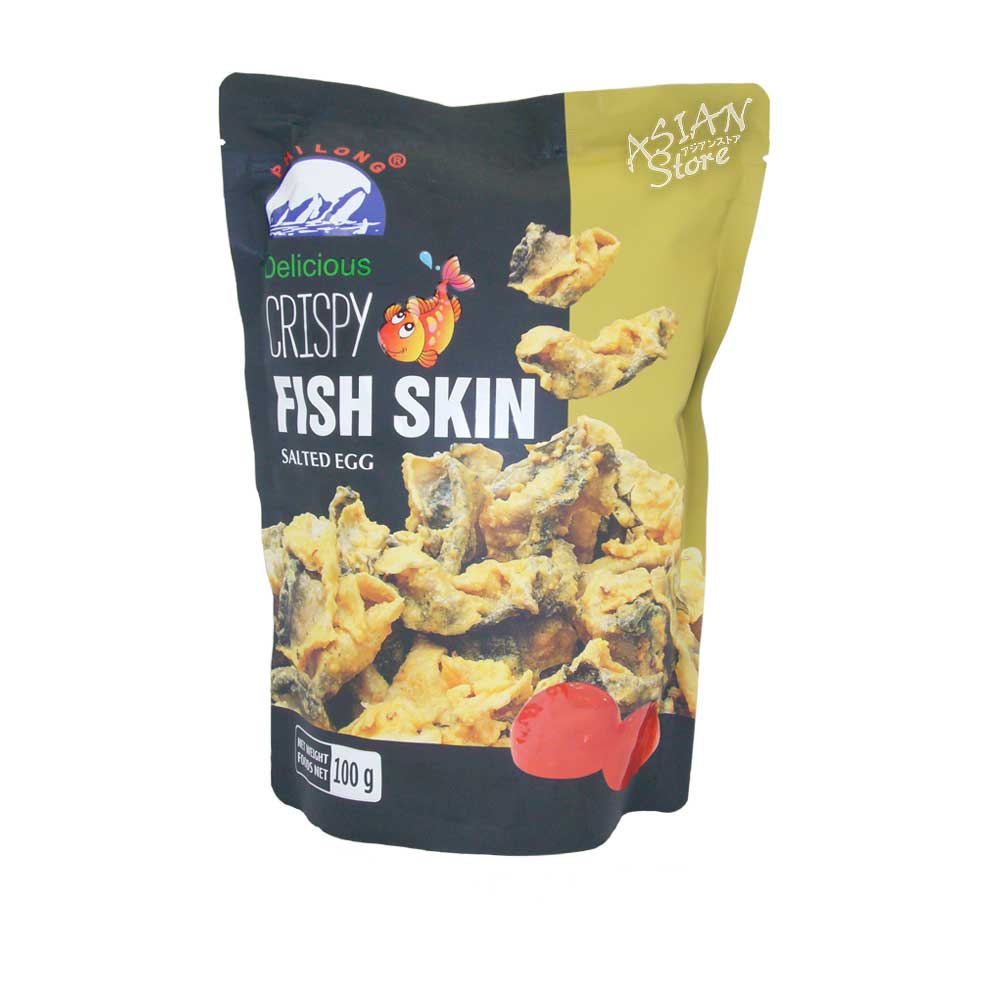 【常温便】クリスピーフィッシュスキンエッグヨーク/咸蛋黄酥脆魚皮100g