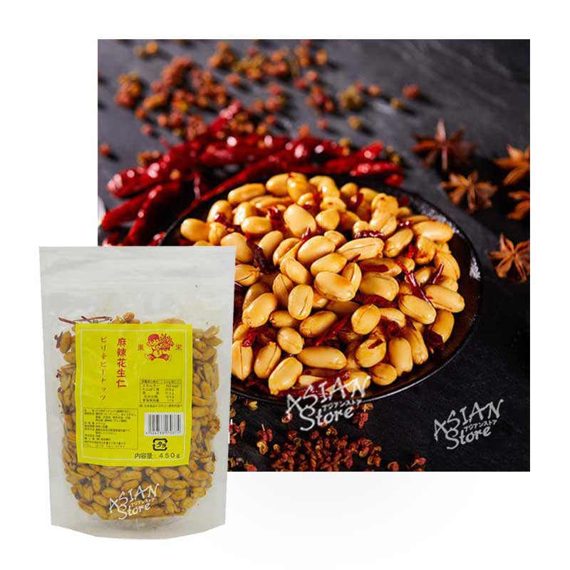 【常温便】ぴり辛ピーナッツ/TOEI麻辣花生400ｇ