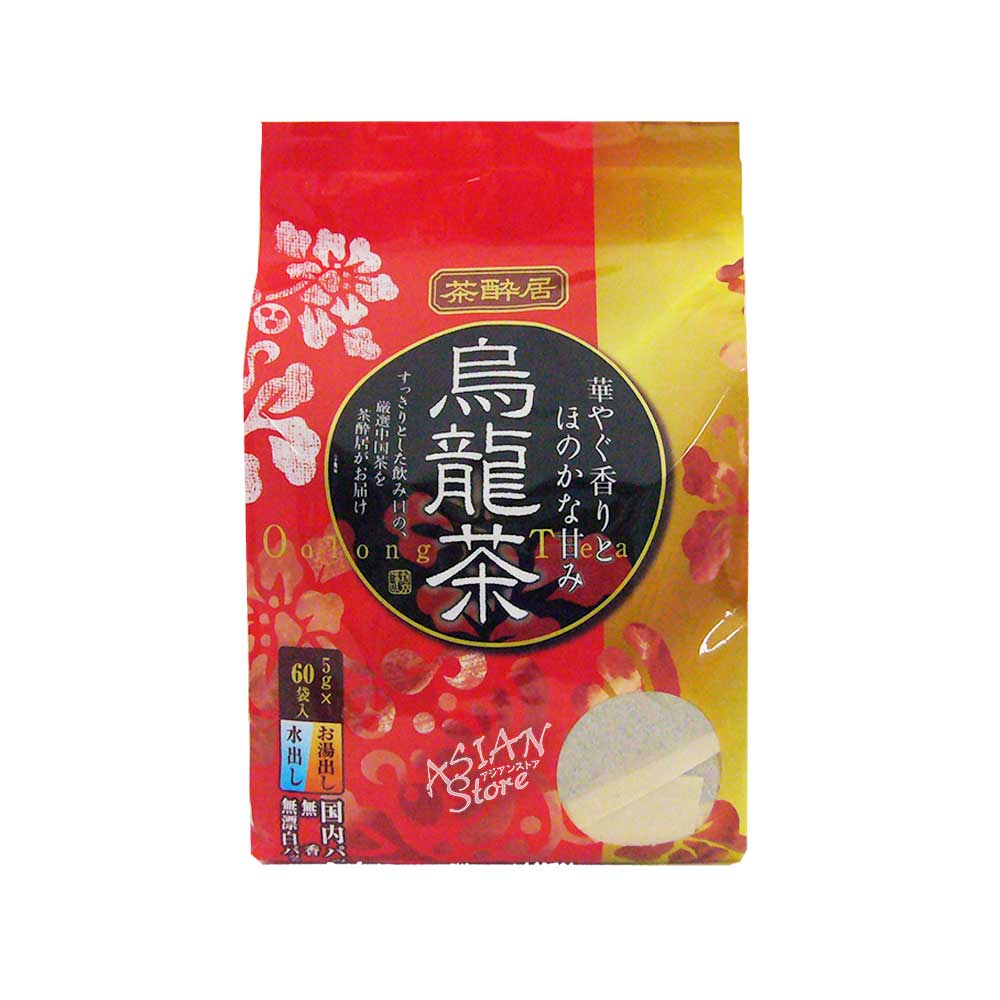 【常温便】ちゃすいきょウーロン茶ティーバッグ／茶醉居烏龍茶300g（5g*60袋）水出し　煮出し