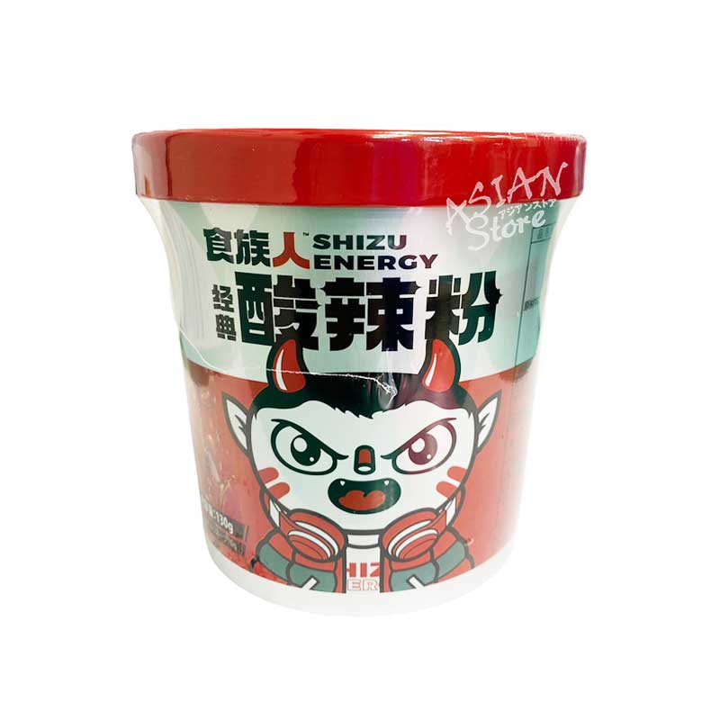 【よりどり対象商品】【常温便】食族人即席春雨サンラー味（カップ）/食族爽酸辣粉（杯）130g