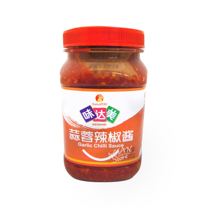 【常温便】味達美 唐辛子みそニンニク味/味達美 蒜蓉辣椒醤 605g