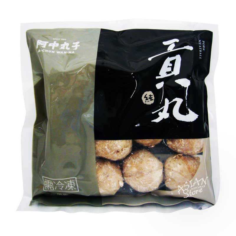 【冷凍便】ポークミートボール／台湾阿中猪肉貢丸300g