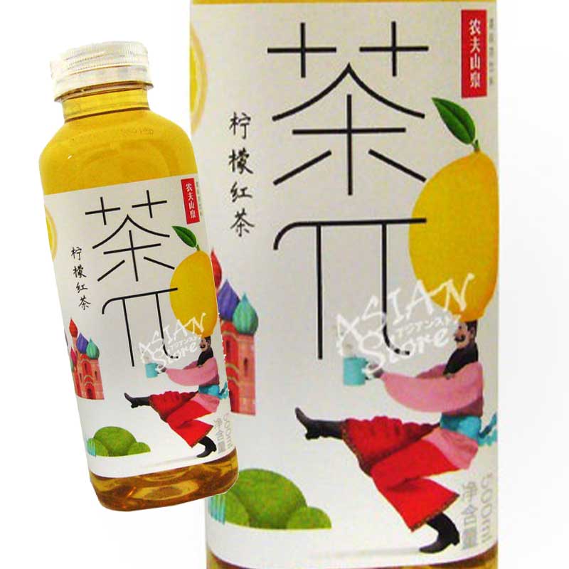 【よりどり対象商品】【常温便】農夫山泉 茶πレモンティー/茶派檸檬紅茶500ml