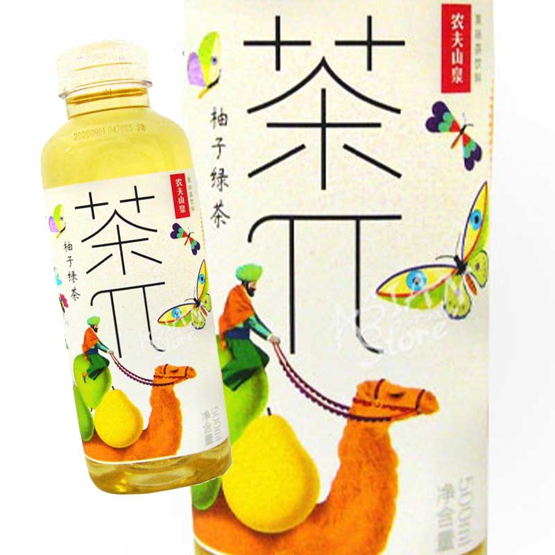 【よりどり対象商品】【常温便】農夫山泉茶π柚子緑茶/茶派柚子緑茶500ml
