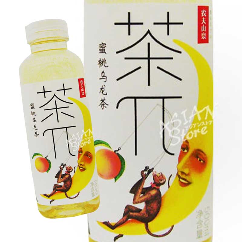 【よりどり対象商品】【常温便】農夫山泉 茶πピーチウーロン茶/茶派蜜桃烏龍茶500ml