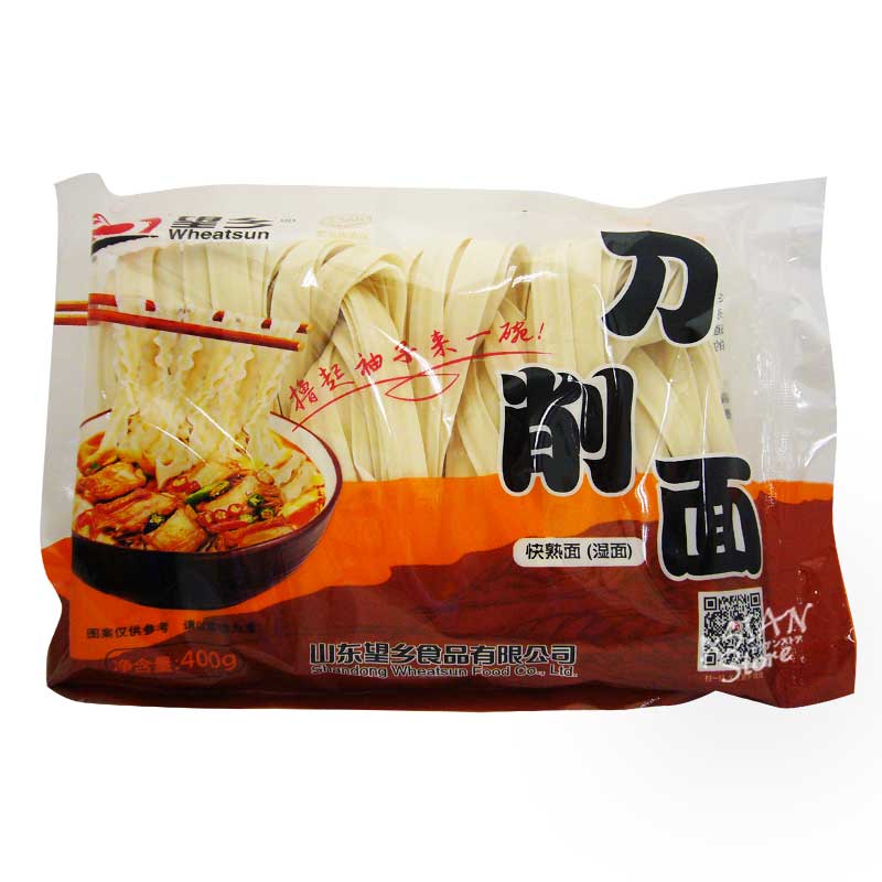 【常温便】望郷刀削麺（生麺） 400g