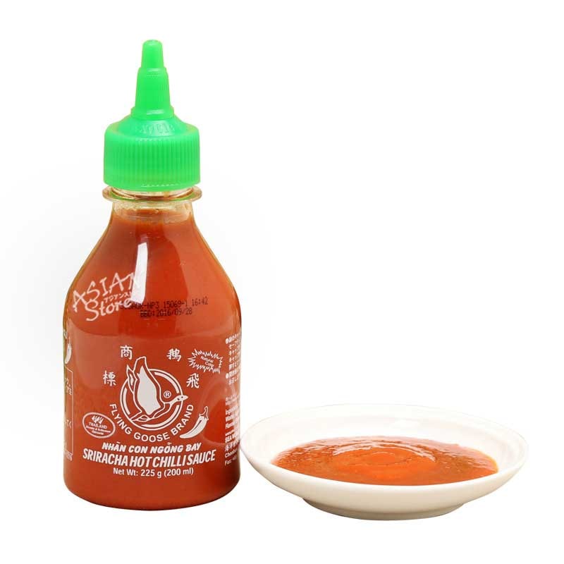 【常温便】フラインググース「シラチャー・チリソース」唐辛子ソース/飛鵝商標是拉差香甜辣椒醤 200ml