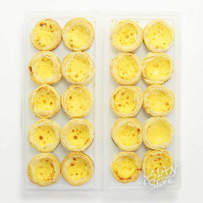 【冷凍便】業務用蛋塔 エッグタルト 500ｇ（25gx20個）