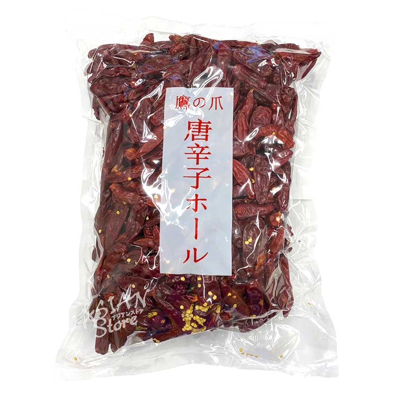 【常温便】鷹の爪唐辛子ホール/整粒干辣椒1000g 1Kg 業務用