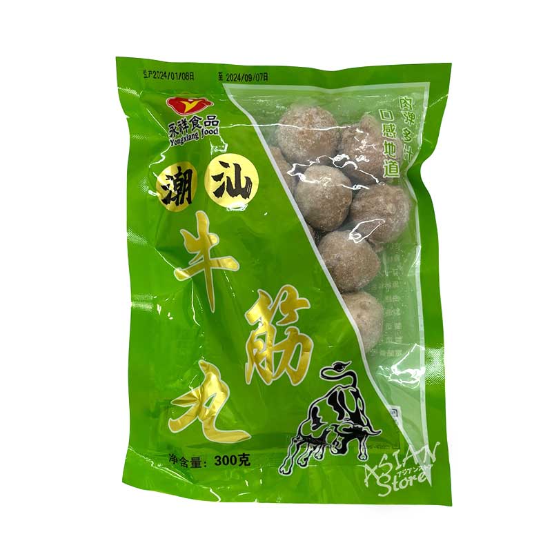 【冷凍便】永祥食品 牛すじ団子／潮汕 牛勁丸 300g