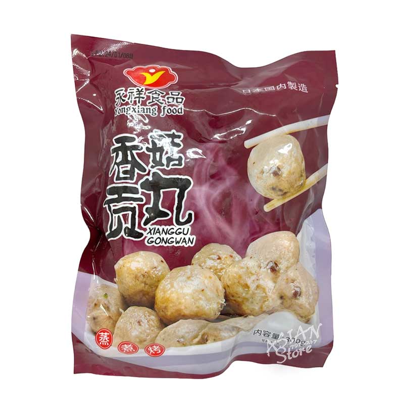 【冷凍便】永祥食品 しいたけ団子／香菇貢丸 300g