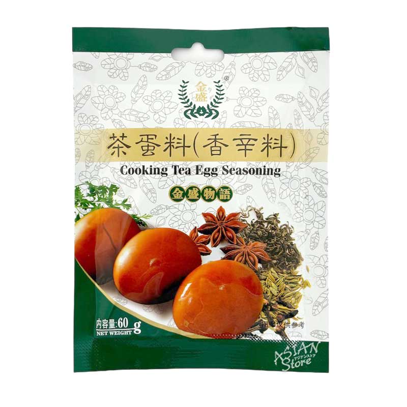 【常温便】KS 茶葉玉子の素／金盛 茶蛋料（香辛料）60g