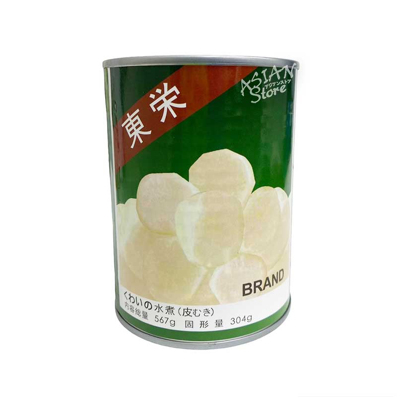 【常温便】くわいの水煮（ホール）缶詰/東栄 清水馬蹄 567g（固形量304g）