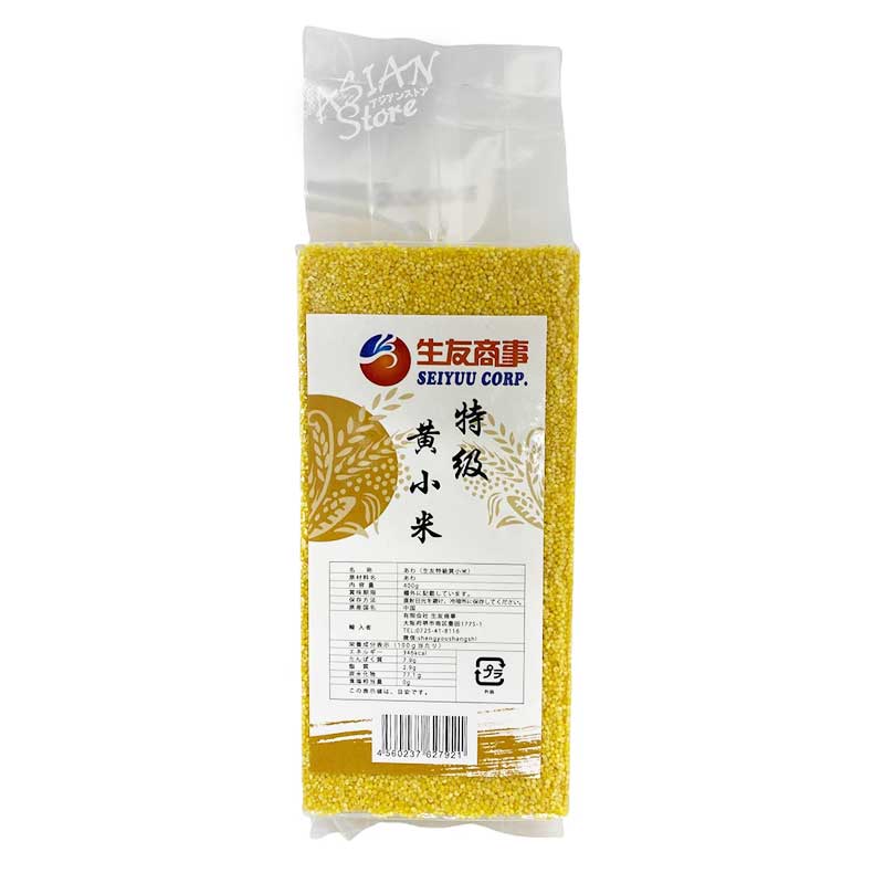 【常温便】SEIYUU あわ/生友 特級黄小米 400g