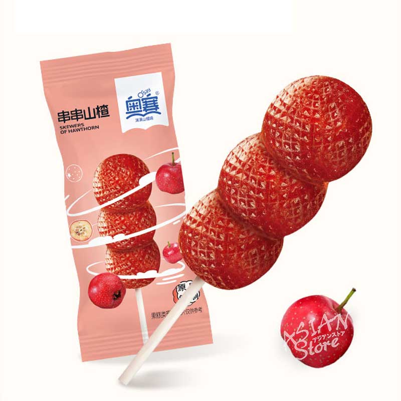 【常温便】O'say サンザシのお菓子／奥賽 串串山査 6個入り（108g）