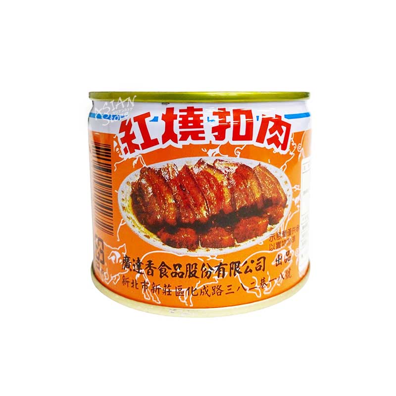 【常温便】台湾 豚のやわらか角煮 缶詰 / 廣達香 紅焼扣肉 210ｇ