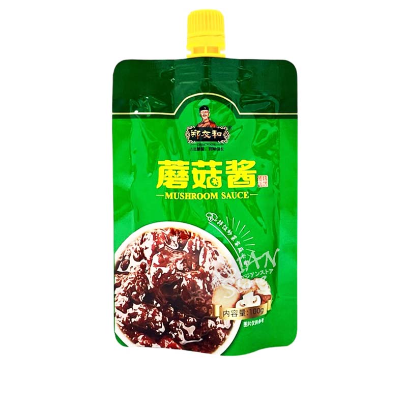 【常温便】マッシュルーム入りソース／鄭友和 磨茹醤 100ｇ