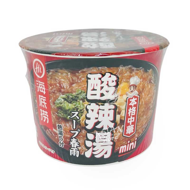 【常温便】海底労 ミニスープ春雨サンラータン／海底撈 mini酸辣湯 58g