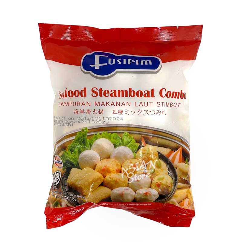 【冷凍便】FUSIPIM五種ミックスつみれ　ミックス団子/海鮮撈火鍋五合一500g