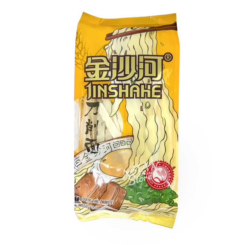 【常温便】金沙河 とうしょうめん/金沙河 刀削麺 500g