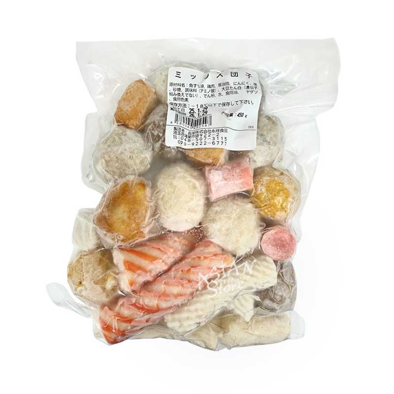 【冷凍便】ミックス団子/国産混合丸子 450ｇ