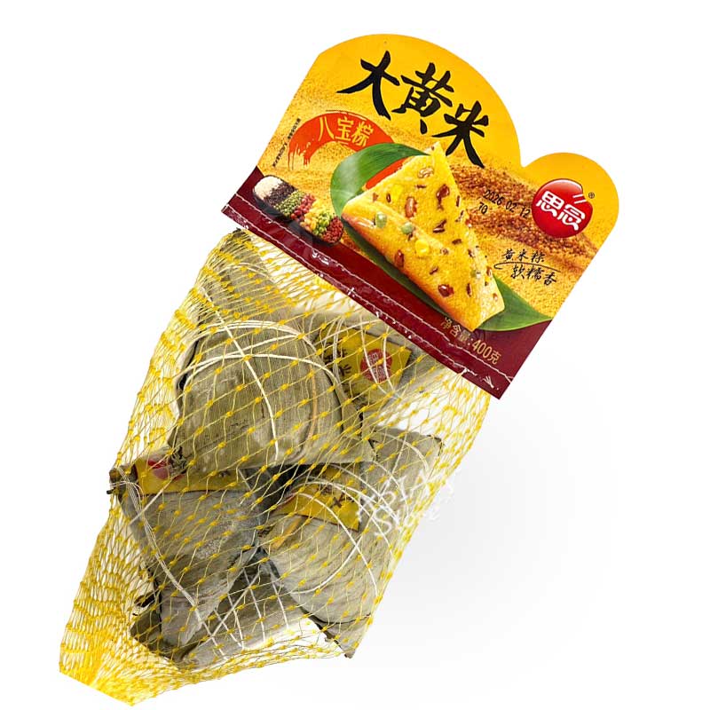 【冷凍便】Synear もちきび八宝ちまき／思念 网兜大黄米八宝粽 400g(5個入)