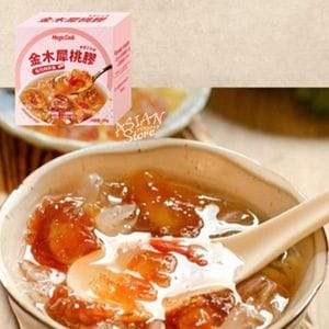 【常温便】和漢菓子 キンモクセイタオジャオ 金木犀桃膠／Magic Cook 桂花桃?屬羹 180g