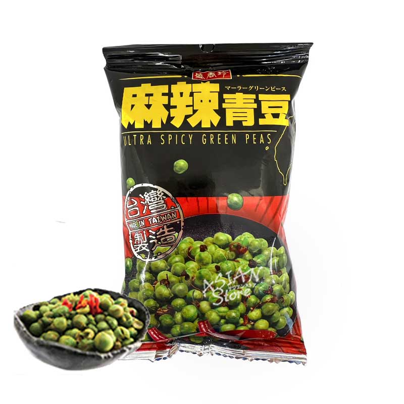 【常温便】台湾セイコウチン　マーラーグリーンピース／盛香珍麻辣青豆 90g 