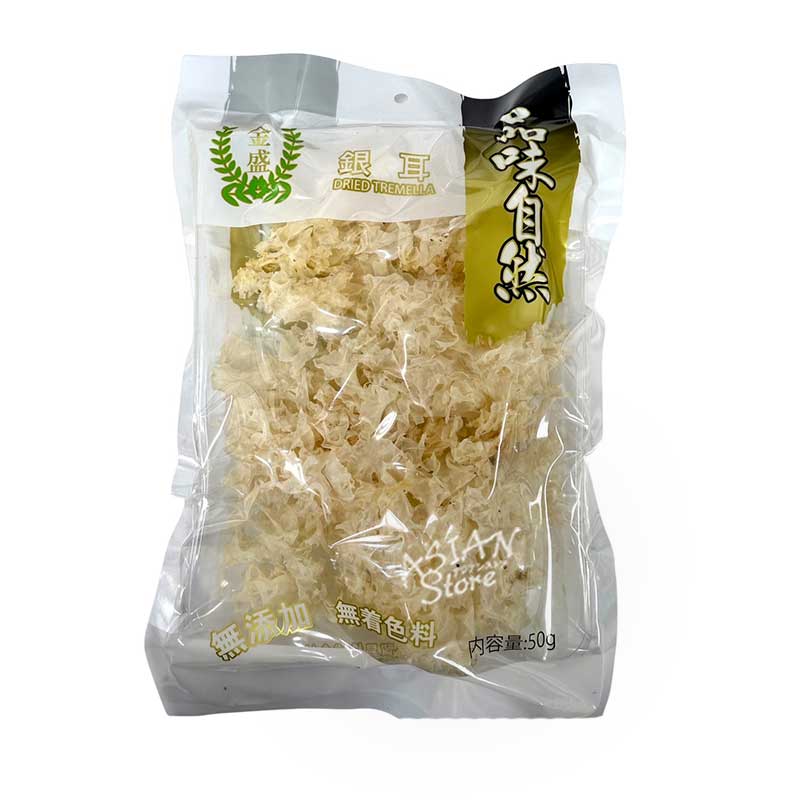【常温便】KS 白きくらげ／金盛 大山百白木耳 50g 銀耳 千銀耳